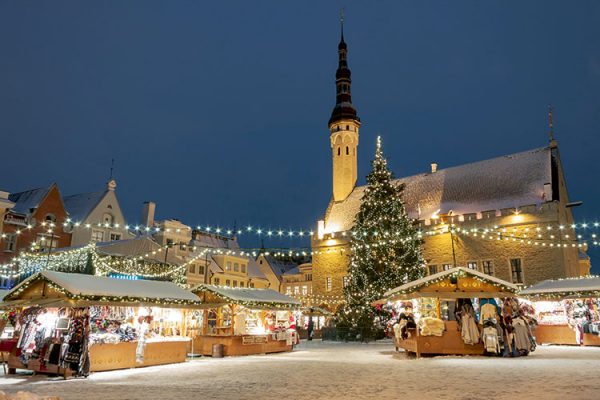 Joulumatka, 1. yö laivalla + Tallinnan hotellimatka