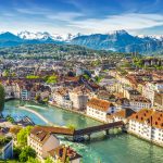 Luzern ilmakuva Pilatus-vuori