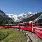 Bernina Express, panoraamanäkymä junamatkalta