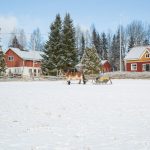 Luomajärven kievari, talvi
