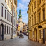 Slovakia Bratislava vanhakaupunki