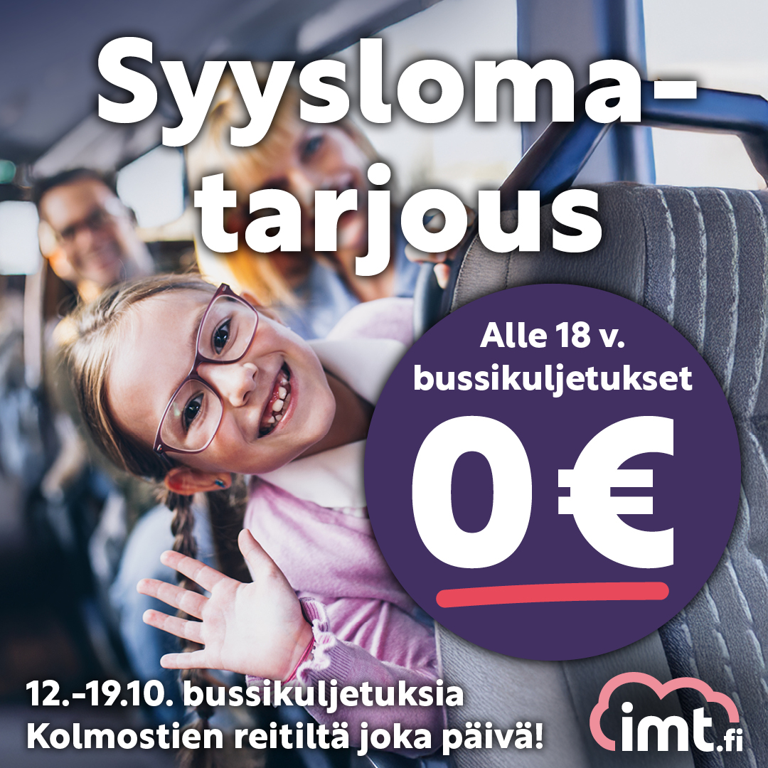 Syysloma, alle 18 v. ilmaiseksi