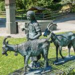 Sveitsi, Maienfeld -Heidi-patsas