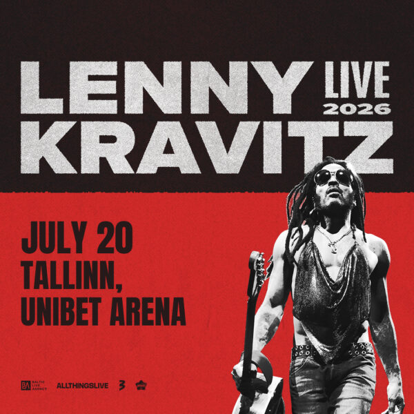 Lenny Kravitz Tallinnassa 20.7.2026