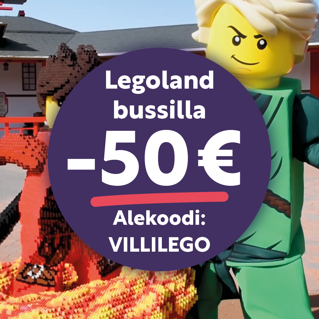Villit Viikot ALE Legoland -50 €