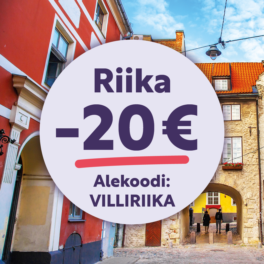 Villit Viikot ALE Riika -20 €