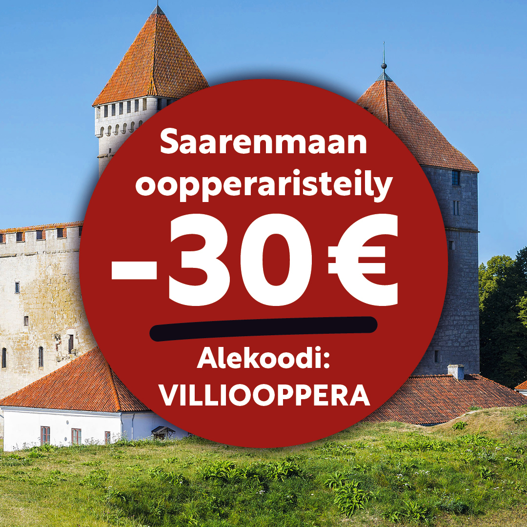 Villit Viikot ALE Oopperaristeily -30 €