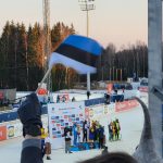 Naisten palkintojenjako, Ampumahiihdon maailmancup Otepää 2026 📷 Anita Kantola